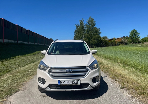 Ford Escape cena 52800 przebieg: 126000, rok produkcji 2017 z Knurów małe 781